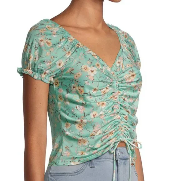 NO BOUNDARIES CLINCHED FRONT TOP SIZE M (7-9) - Picture 2 of 6